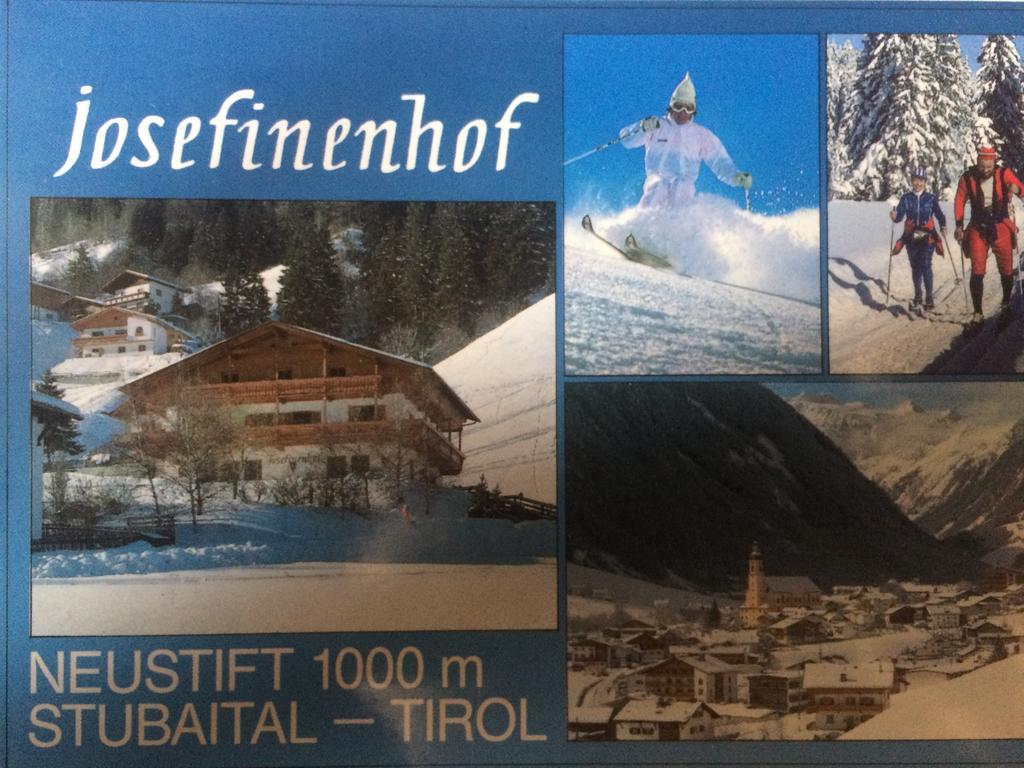 Hotel Josefinenhof Neustift im Stubaital Exterior foto